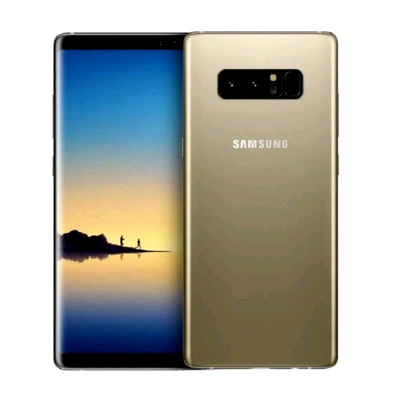 SAMSUNG - Samsung Galaxy Note8 Gold SIMフリーモデル Samsung Galaxy Note 8 SM-N950F, Sim-Free Smartphone